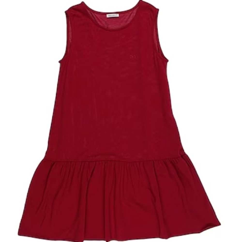 Dolce & Gabbana dress burgundy size 7 girls
